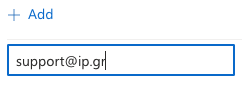 Enter email address