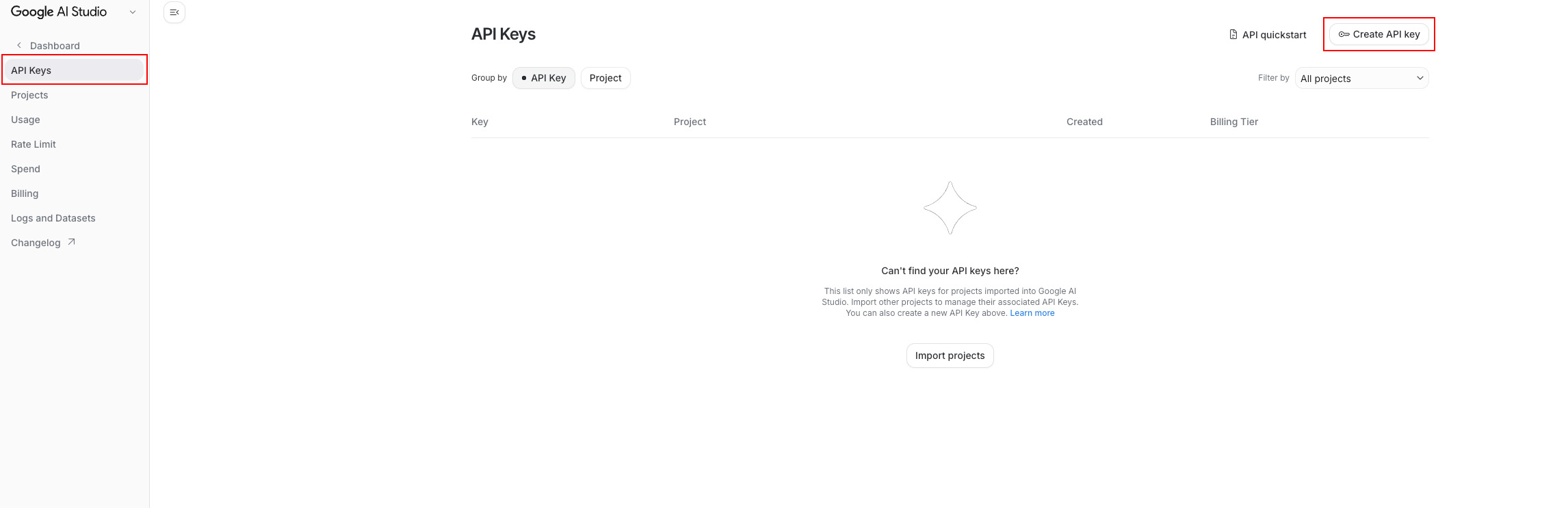 Δημιουργία API Key από την Google
