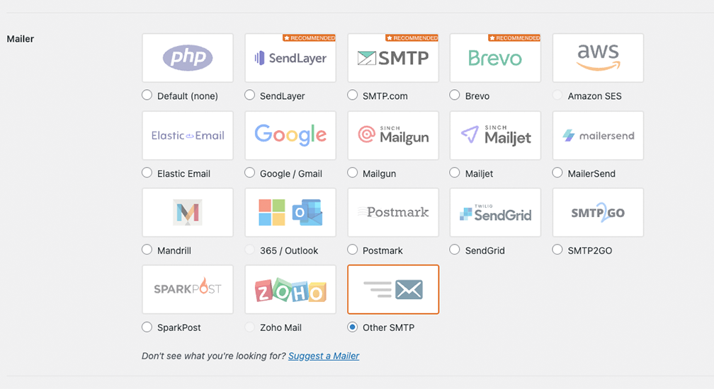 WP Mail SMTP παραμετροποίηση 2